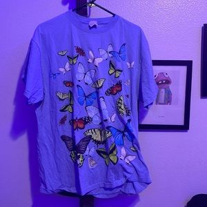 Very vintage butterfly Tee shirt